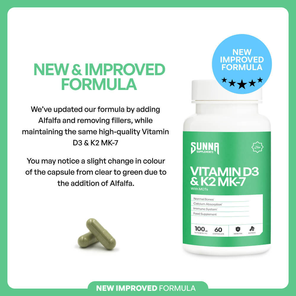 Vitamin D3 & K2 MK-7 with MCT Oil